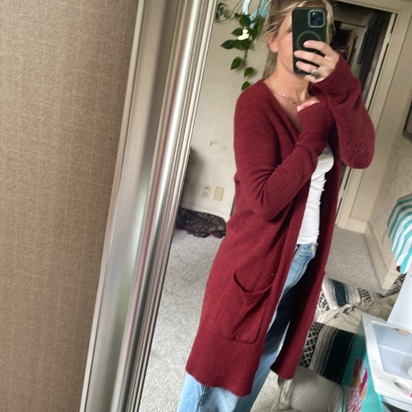 Madewell Wool Alpaca Comfy Maxi Cardigan - Picture 12 of 15